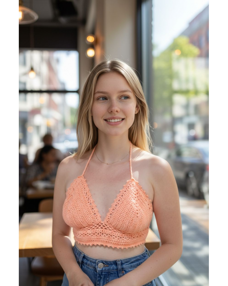 BRASSIÈRE GALEGA ABRICOT